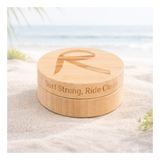 Rad Surf Wax Bamboo Tin